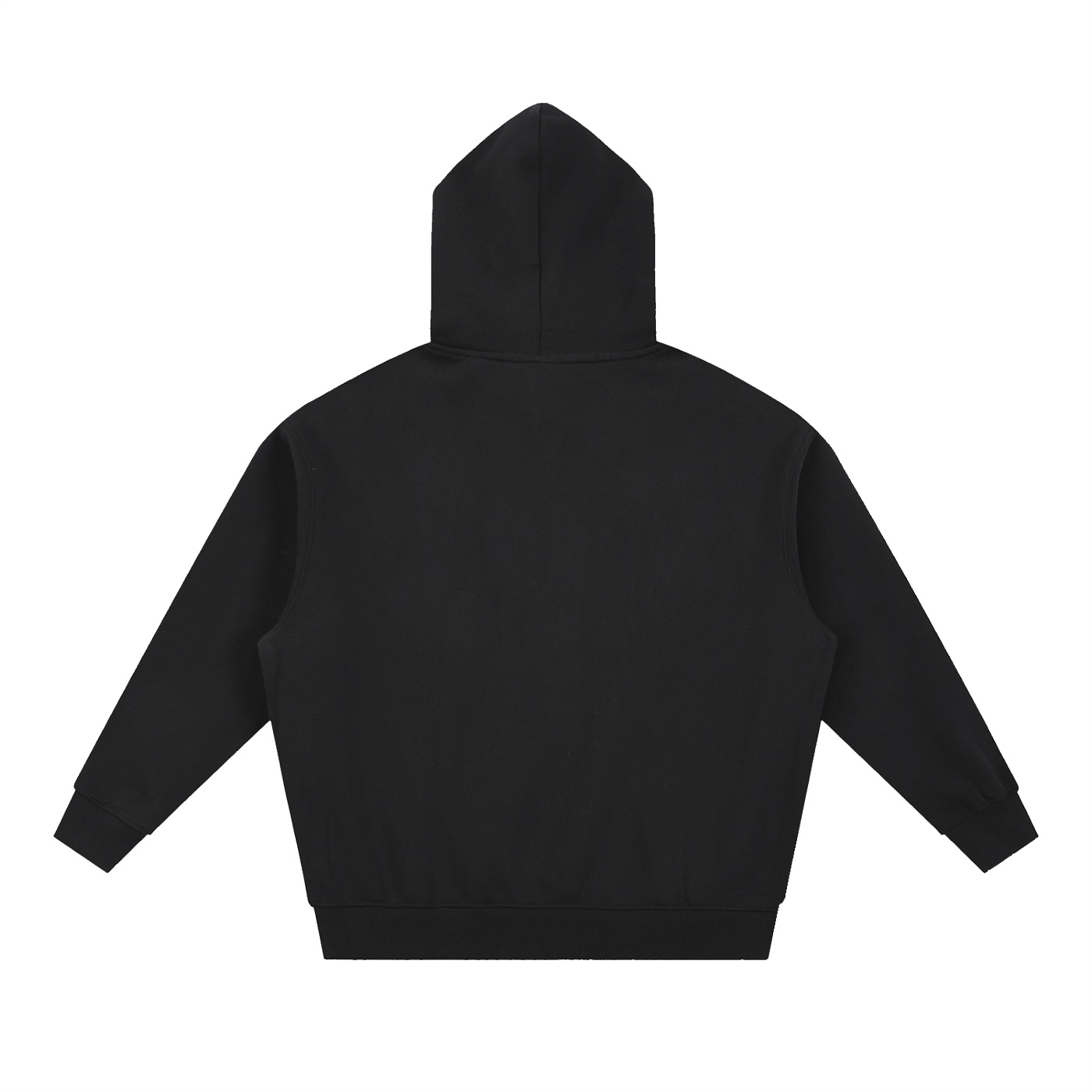 No Kings Essential Oversized Boxy Fit Fleece Hoodie - Image 2